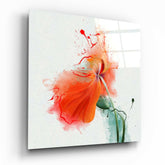Flower Glass Wall Art.